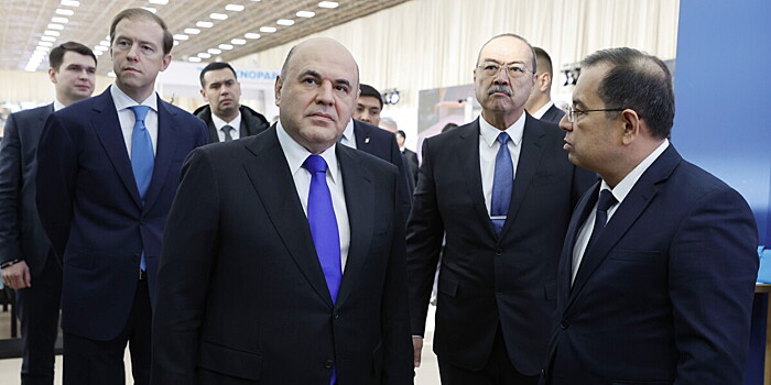 Михаилу Мишустину показали, что производят в Узбекистане и экспортируют в Россию