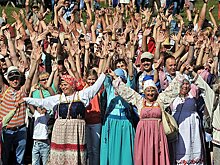 Удмуртия планирует побить рекорд Омска по количеству участников хоровода дружбы