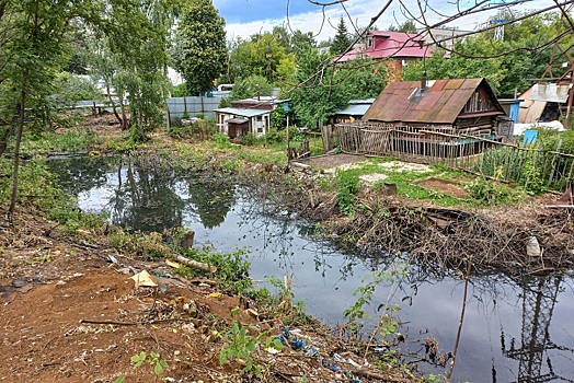 Благоустройство берега реки Борзовка в Ленинском районе разделило жителей на два лагеря