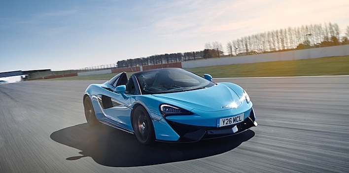 Представлена спортивная версия родстера McLaren 570S