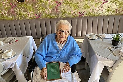 107-летняя женщина назвала причину долголетия