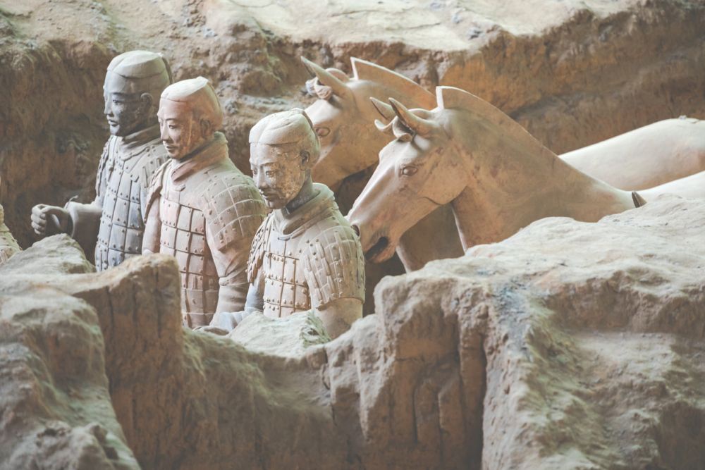 Уникальная повозка найдена в мавзолее первого императора Китая