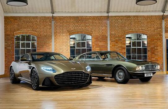 Aston Martin DBS Superleggera выпустила специальный автомобиль в стиле Бонда