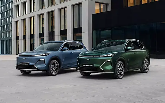 Объявлены цены на кроссовер Geely EX5 EM-i для российского рынка