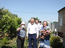 Супругов Седовых из Белинского поздравили с золотой свадьбой