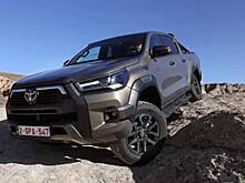 В Англии стартовали продажи новой версии пикапа Toyota Hilux