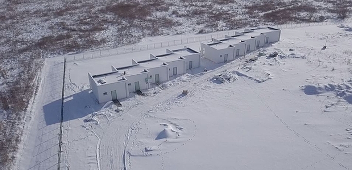 Появилось видео новой улицы для калининградцев с ограниченными возможностями с высоты птичьего полета