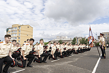 В Омском КВК состоялась торжественная церемония выпуска кадет