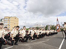 В Омском КВК состоялась торжественная церемония выпуска кадет