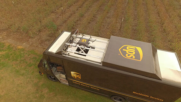 UPS испытывает автоматическую доставку посылок по воздуху