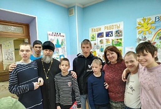 Сотрудники храма в Ховрино встретились с детьми дома-интерната