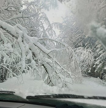 Высота снежного покрова в выходные превысила 20 сантиметров