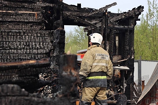В старинном поморском селе борются с последствиями пожара