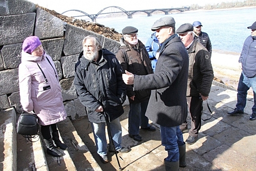 В Рыбинске на Стрелке восстановили старинные лестницы
