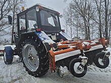 В Тамбовской области работы по уборке снега проходят в усиленном режиме