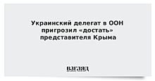 Украинский дипломат угрожал представителю Крыма в ООН