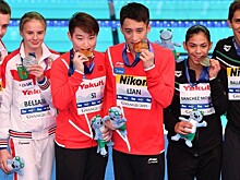 Россияне взяли серебро чемпионата мира в синхронных прыжках