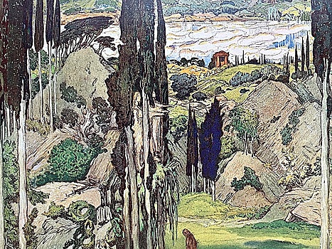 Лев Бакст, портрет художника в образе еврея
