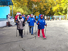 В Кузнецке прошел фестиваль скандинавской ходьбы