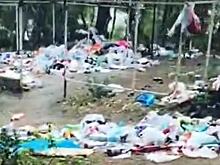Видео: после курортного сезона лес рядом с уникальным пляжем в Геленджике превратился в свалку