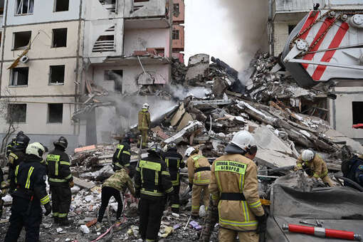 ТАСС: судьба семи человек не известна после обрушения жилого дома в Белгороде