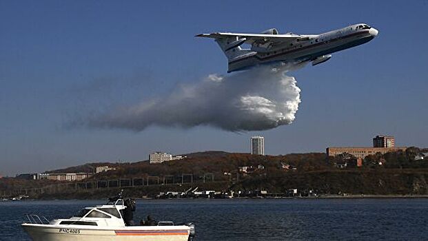 Шойгу направил самолет-амфибию Бе-200 в Турцию для тушения лесных пожаров