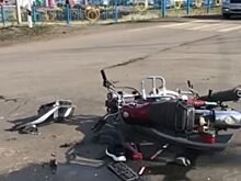 Двое подростков из Башкирии попали в больницу после ДТП с мотоциклом