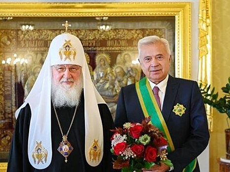 Вагит Алекперов награжден орденом Сергия Радонежского
