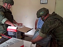 Миротворцы РФ в Карабахе провели акцию в преддверии Международного дня защиты детей