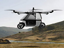 В Китае впервые представили летающий мотоцикл: видео