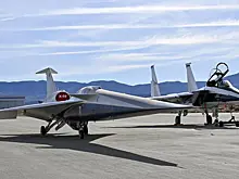 Бесшумный сверхзвуковой самолет NASA X-59 показали на свежих снимках