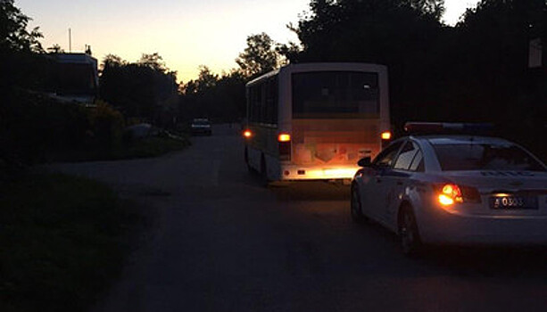 Из-за резкого торможения автобуса шестилетняя девочка получила травмы