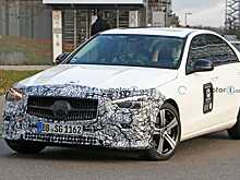  		 			Конвой Mercedes C-Class 2022 из 7-ми прототипов заметили перед дебютом 23 февраля 		 	