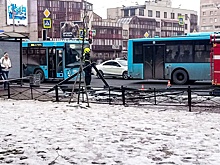 В Петербурге арестовали водителя автобуса, протаранившего семь автомобилей