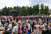 Псковская делегация побывала на Дне города в латвийском Даугавпилсе