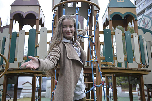 Детский игровой комплекс площадью почти 1,5 тыс. кв. м открыли в Красногорске