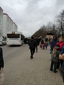 Жители микрорайона Ростова жалуются на огромные очереди на транспорт