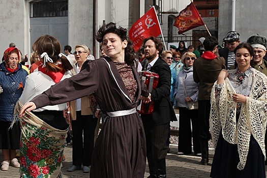 В Калининграде на конечную станцию прибыл эшелон Победы