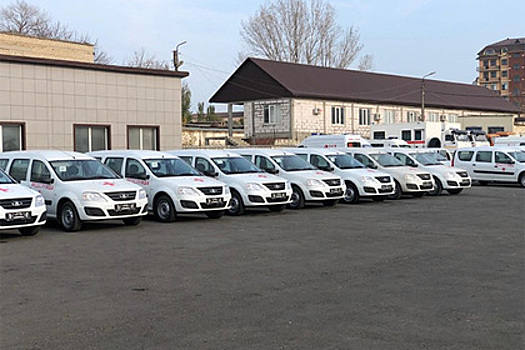 Минздрав Дагестана закупил почти 50 машин неотложной помощи
