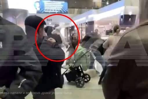 Baza: в Пулково на пассажира напали и во время драки украли сына