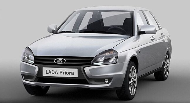 Lada Priora в Х-стиле - она почти получилась