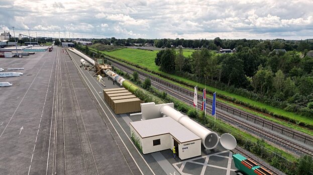 Самый длинный в Европе туннель для вакуумного транспорта открылся в Нидерландах