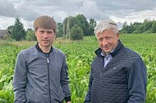 Иван Штылин посетил предприятие по выращиванию хрена в Пустошкинском районе