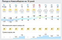 Синоптики обещают новосибирцам потепление в выходные