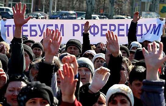Запад осудили за отношение к крымскому референдуму