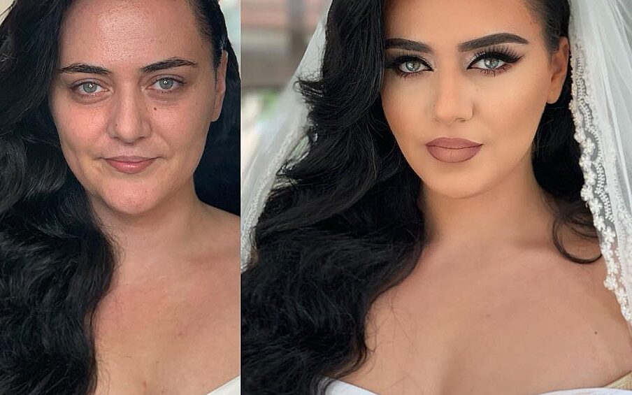 А вы бы хотели попасть к такому чудо-мастеру из Косово на свадебный макияж?