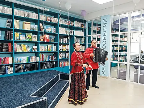 В Сызрани открыли третью модельную библиотеку
