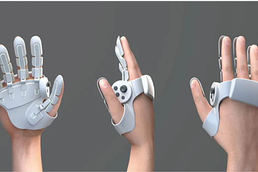 Sharp представила странную VR-перчатку с виброотдачей