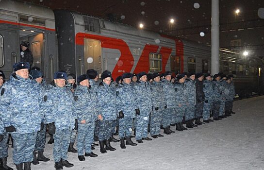 Свердловские полицейские вернулись из полугодовой командировки на Кавказе