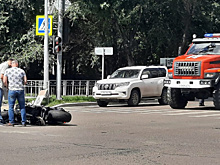 «Руки тряслись у водителя»: в Благовещенске мотоциклист разбился в ДТП
